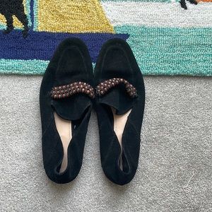 Black loafer